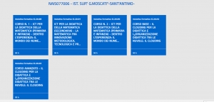 Avviso per i docenti corsisti Formazione Ambito_17 Ist. Sup. &quot;G. Moscati&quot; Sant&#039;Antimo